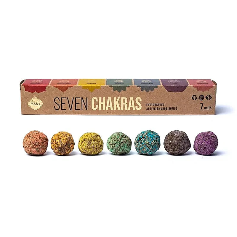7 chakra smudge bombs