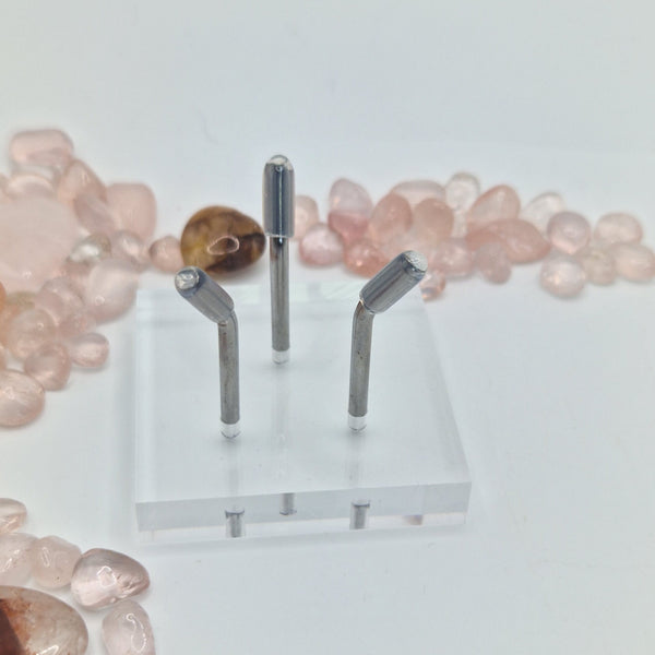 Sphere holder silver small