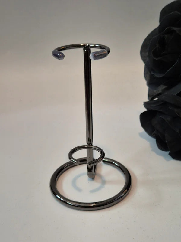 Wand holder steel grey small