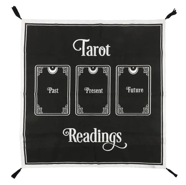 Altar cloth tarot spread