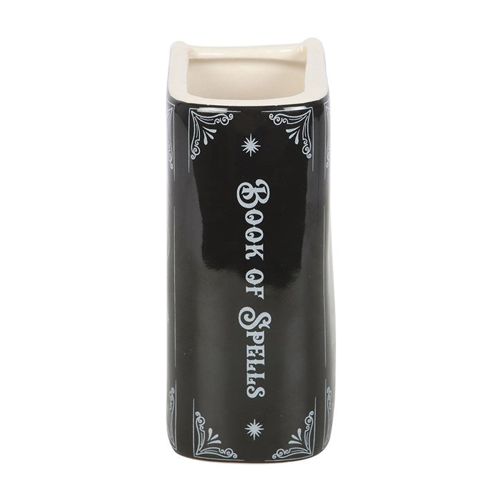 Book of spells ceramic vase