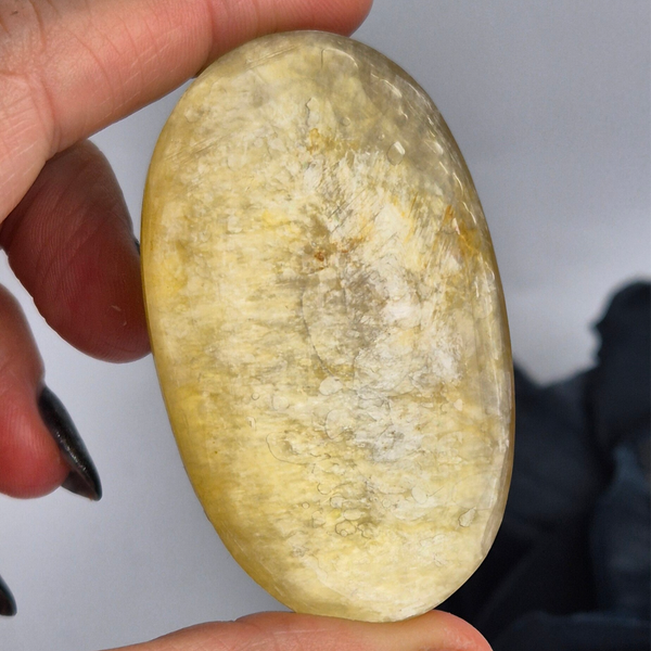 Yellow mica palmstone 5
