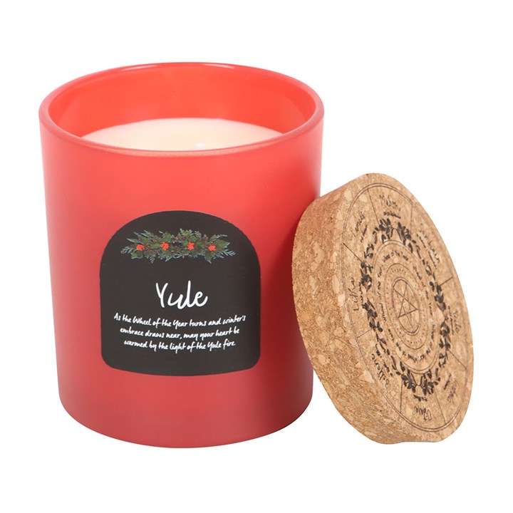 Yule candle (wintergreen)