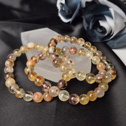 Firequarts - golden healer mix bracelet