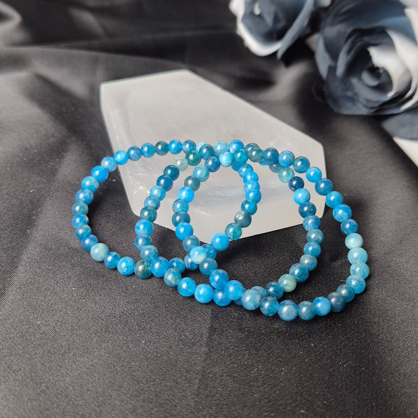 Blue Apatite kids bracelet