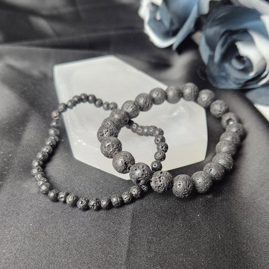 Lava stone bracelet