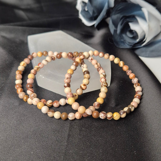Chocolate calcite bracelet