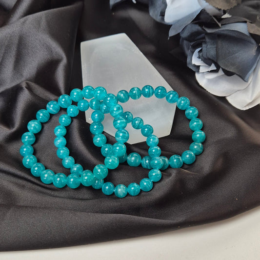 Zebra amazonite bracelet