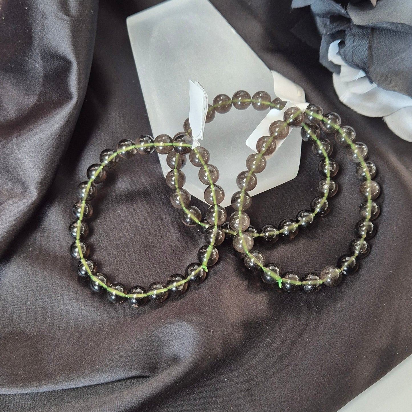 Saffordite bracelet, rare tektike