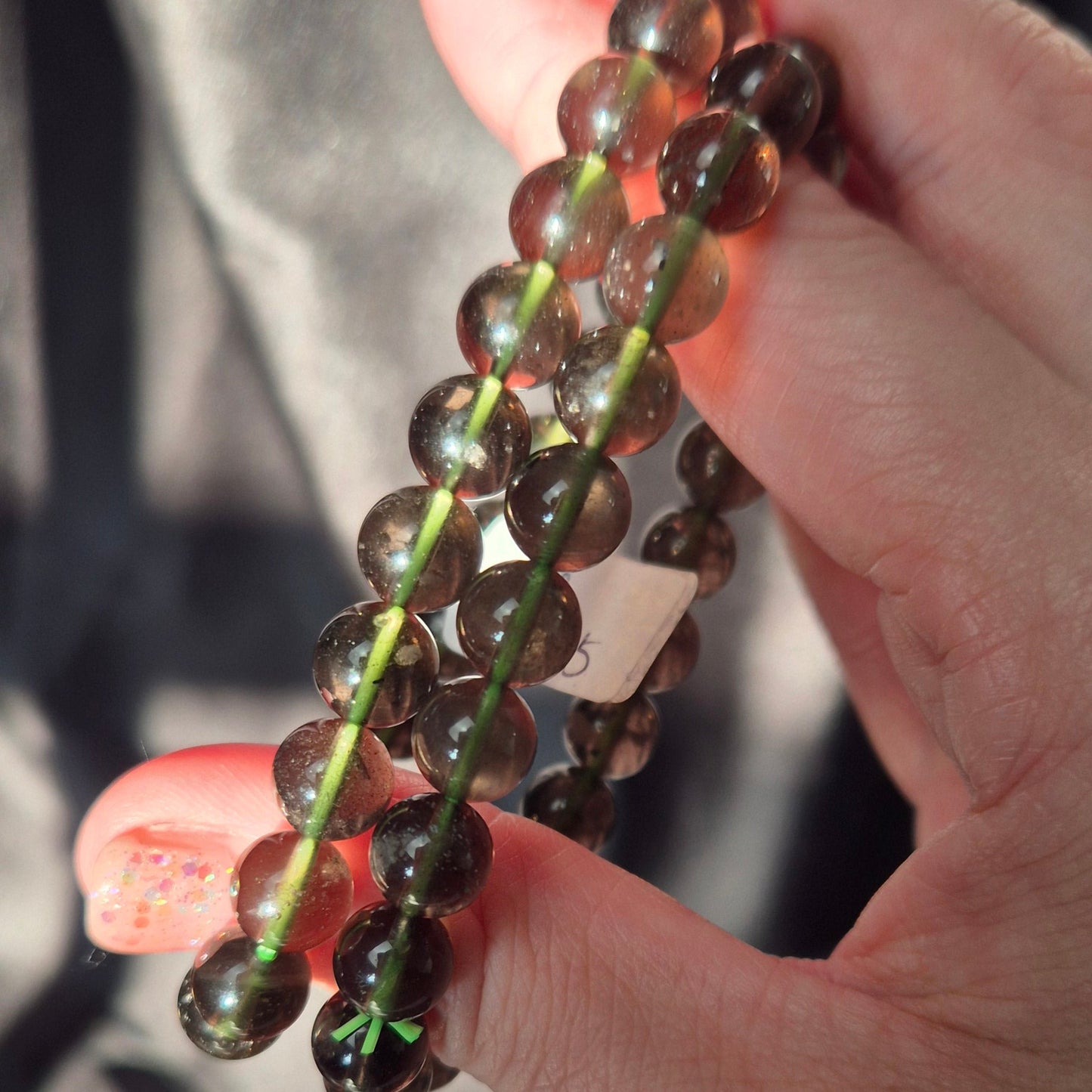 Saffordite bracelet, rare tektike