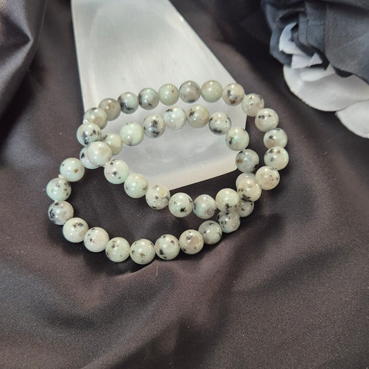 Kiwi jasper bracelet