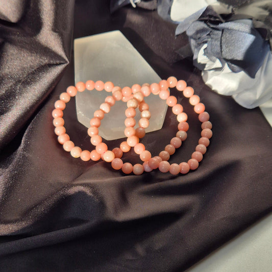 Pink opal bracelet 2