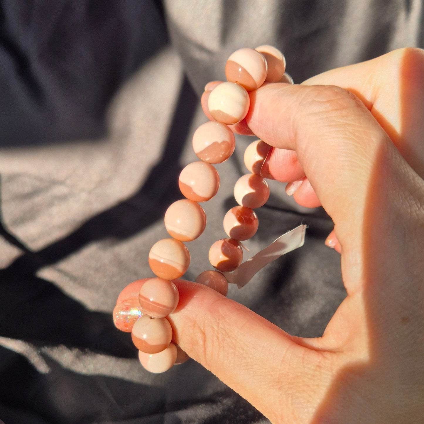 Pink opal bracelet 3