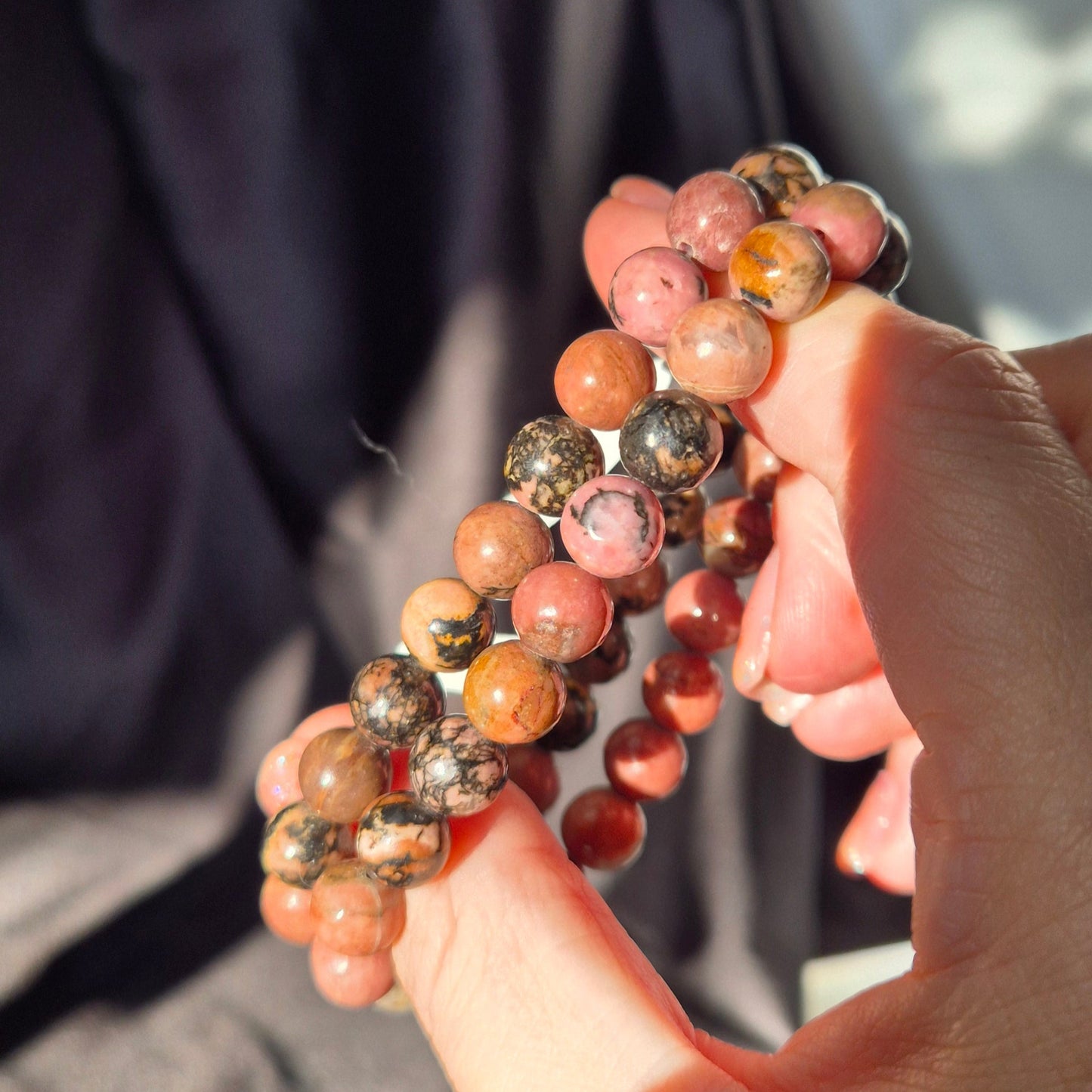 Rhodonite bracelet