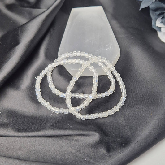 Moonstone facet bracelet