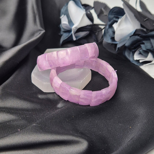 Kunzite bangle