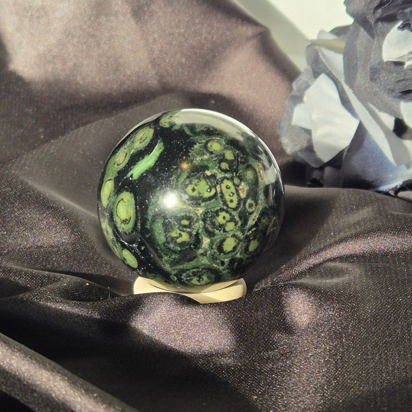 Kambaba jasper sphere 3