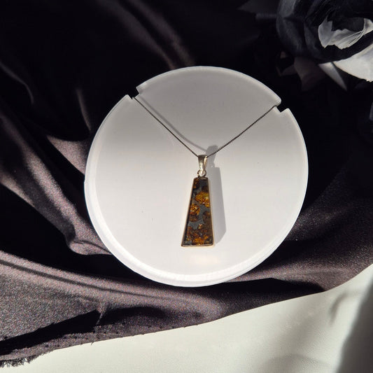 Brenham meteorite necklace 1