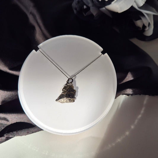 Campo del Cielo meteorite necklace 1