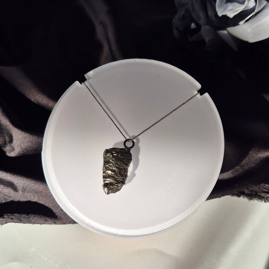 Campo del Cielo meteorite necklace 2