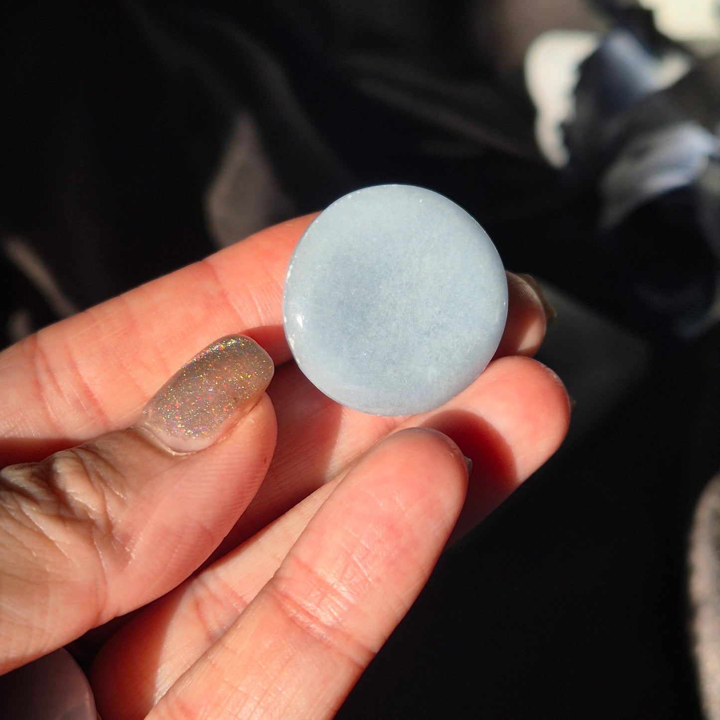 Angelite amulet