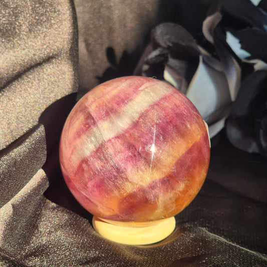 Candy fluorite sphere 3