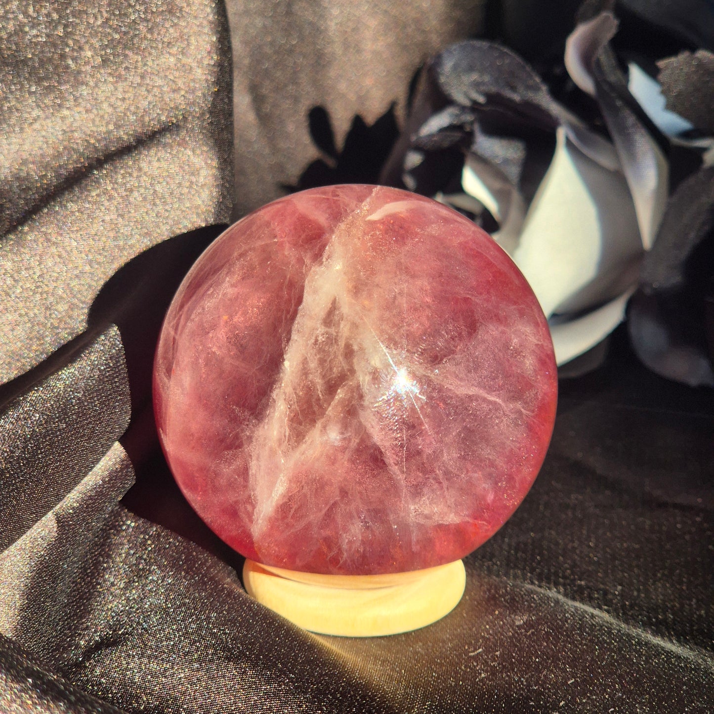 Candy fluorite sphere 3