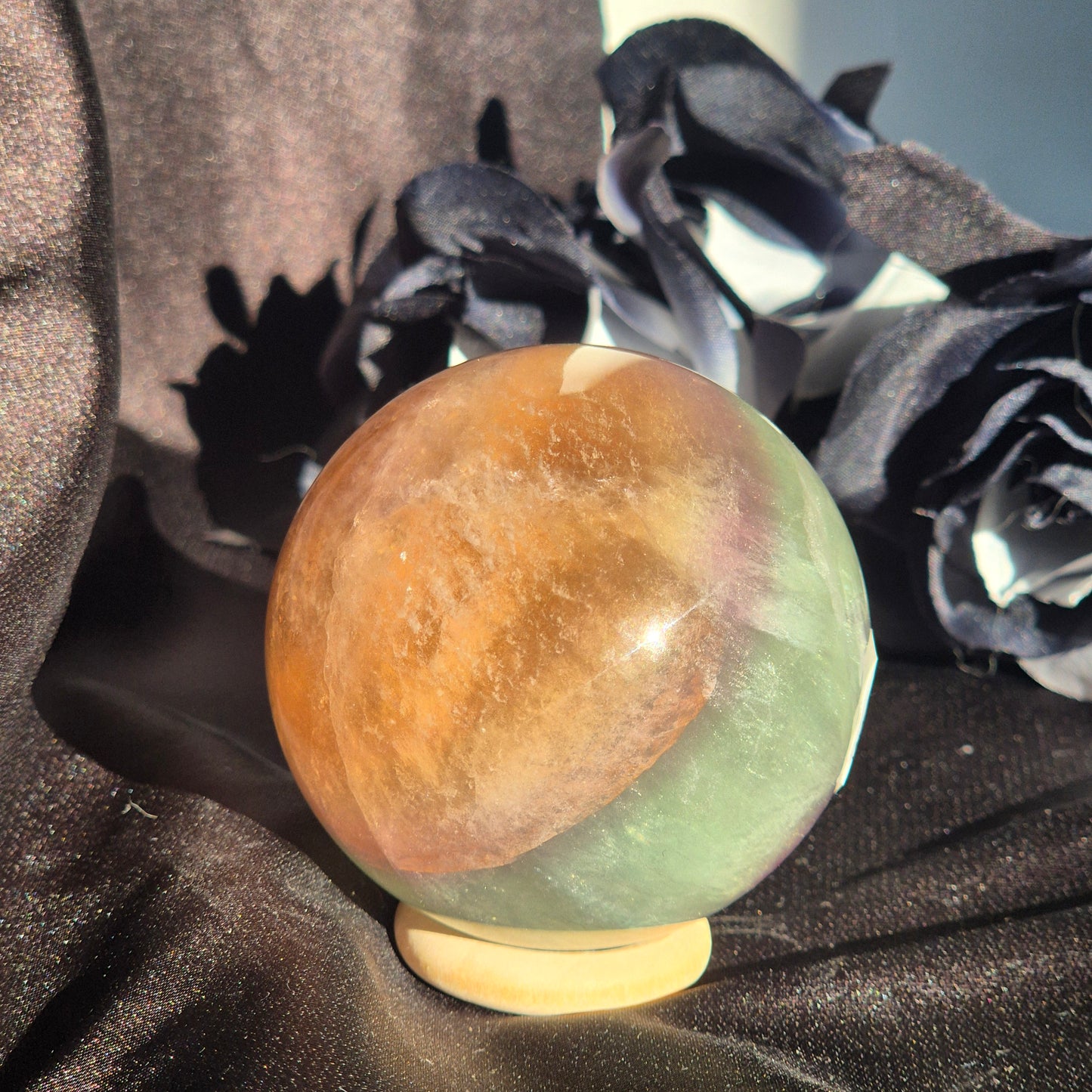 Candy fluorite sphere 6
