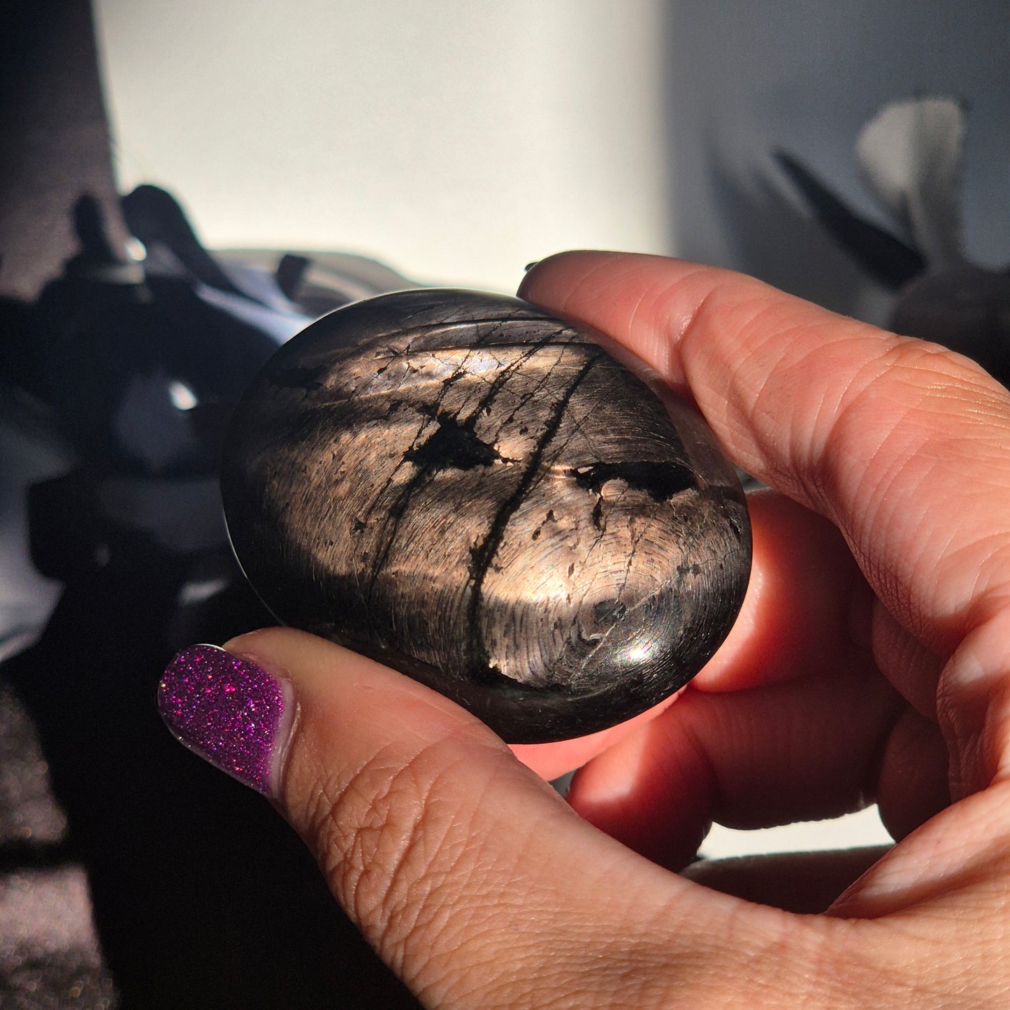 Hypersthene palmstone 5
