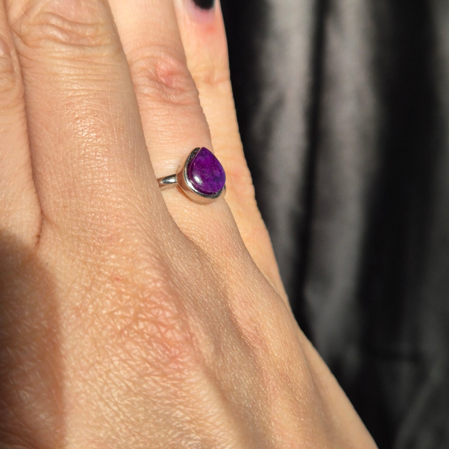 High quality sugilite ring 3