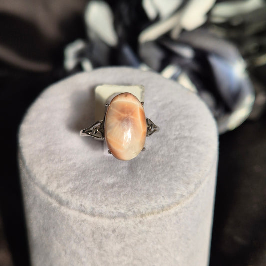 "Pink Larimar" ring 2