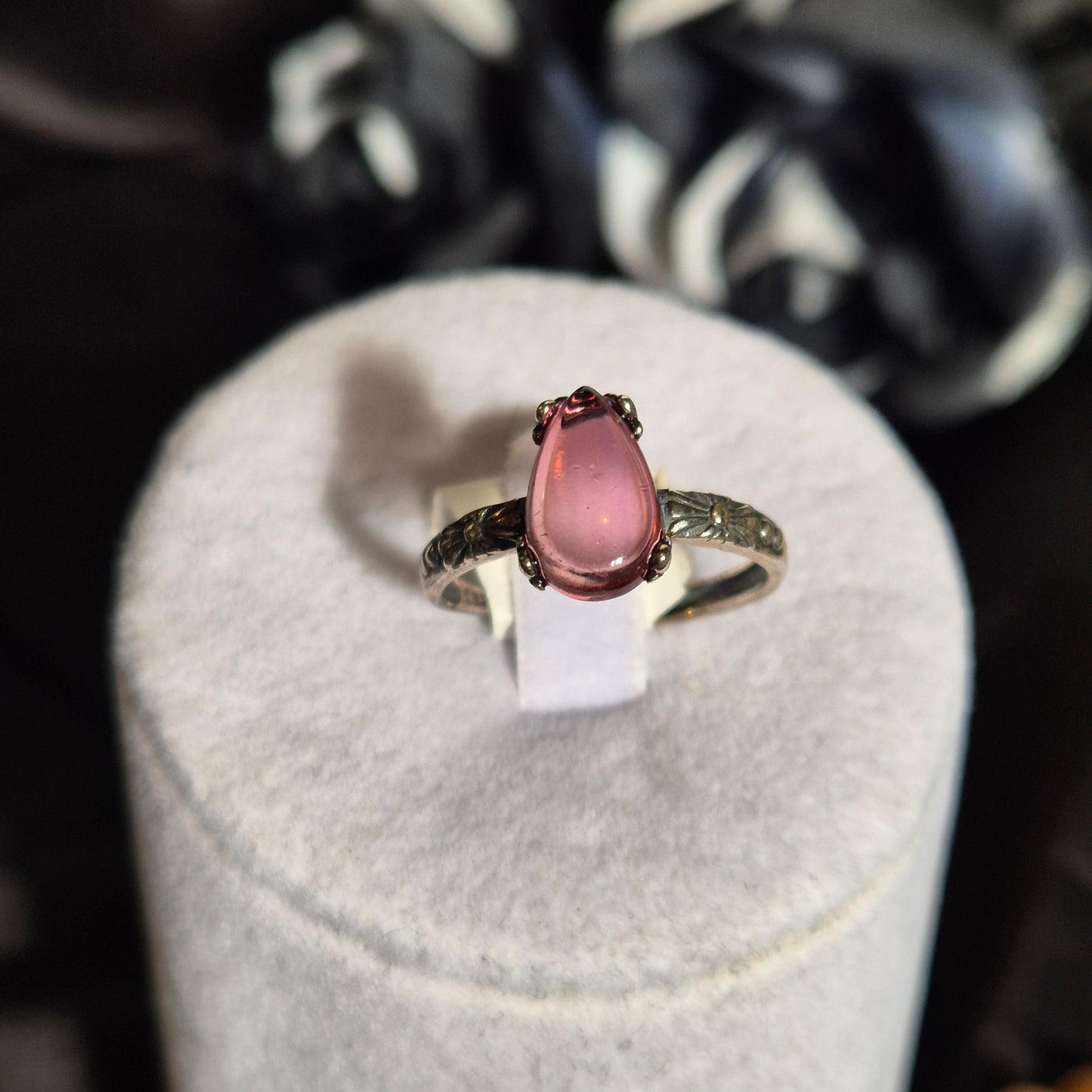 Pink tourmaline ring 1
