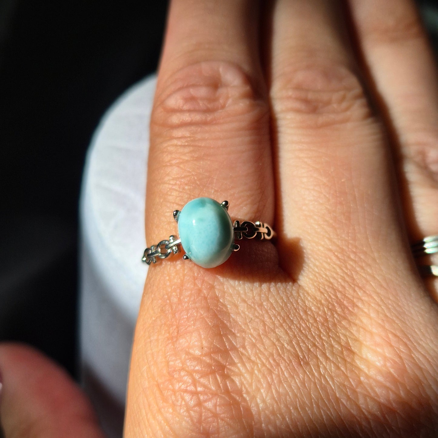 Larimar ring 2