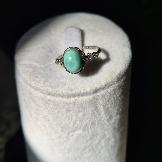 Larimar ring 7