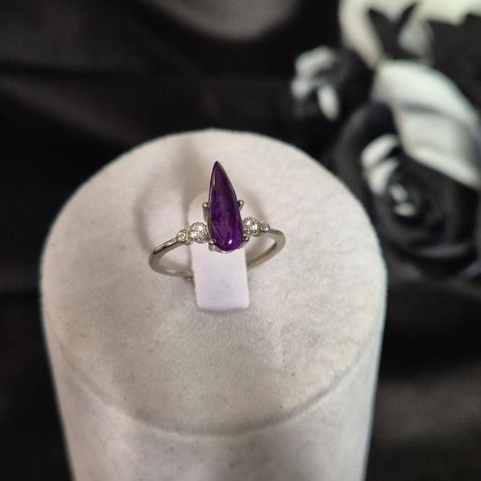 Sugillite ring small 5