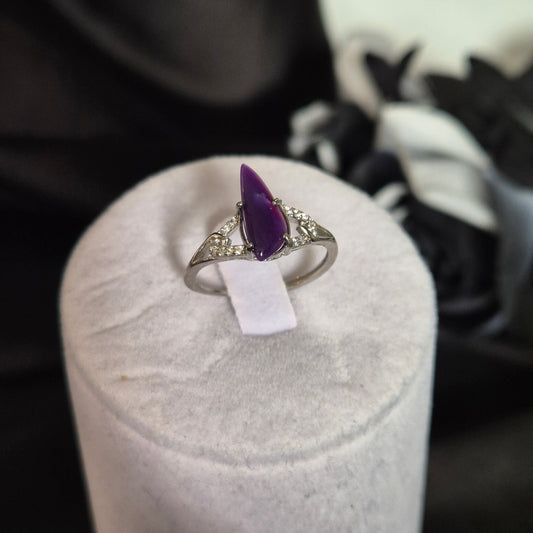 Sugillite ring small 7