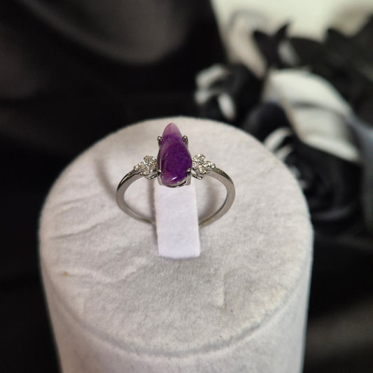 Sugillite ring small 9