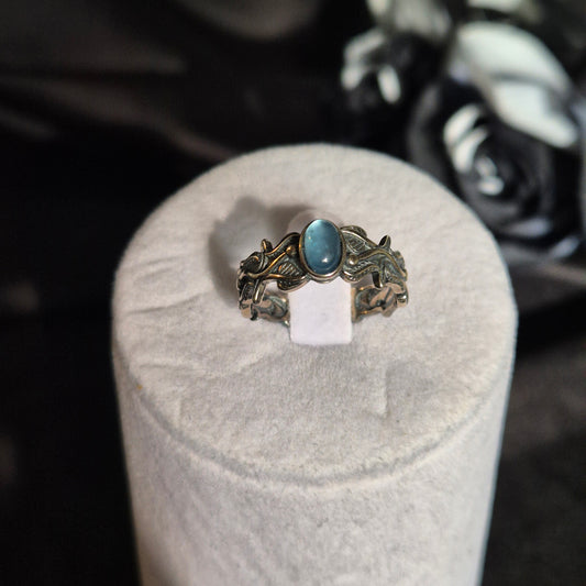 Aquamarine ring