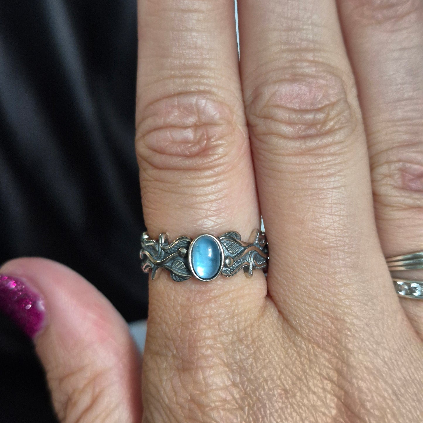 Aquamarine ring