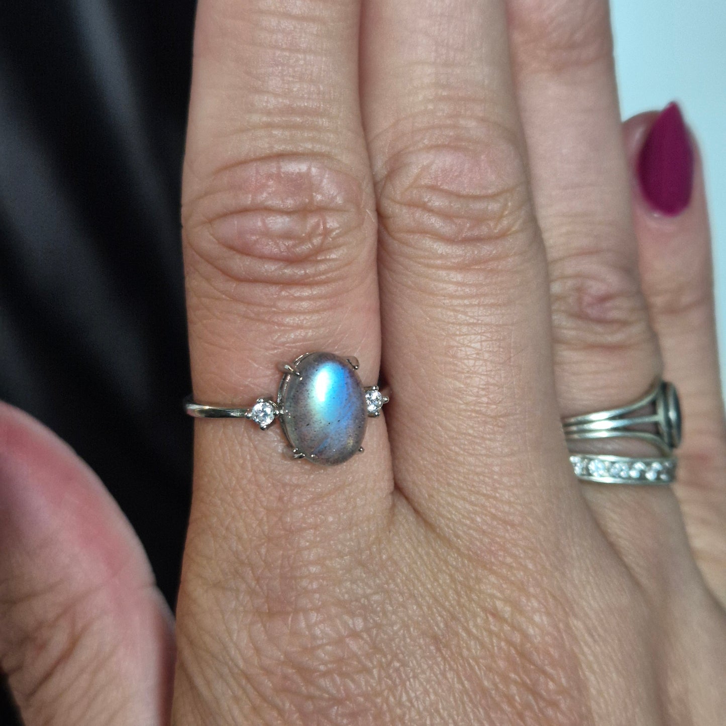 Labradorite ring 1