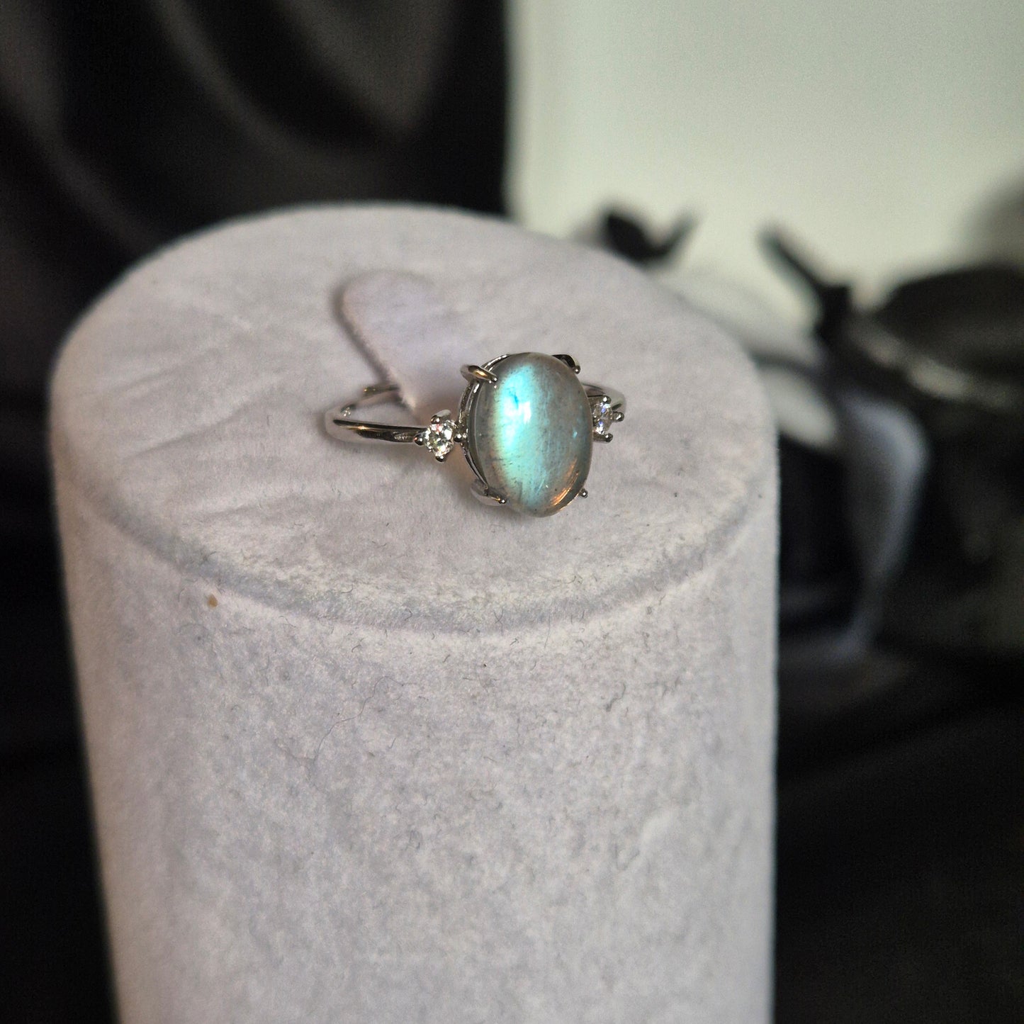 Labradorite ring 3