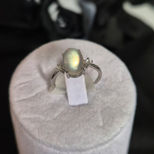 Labradorite ring 4