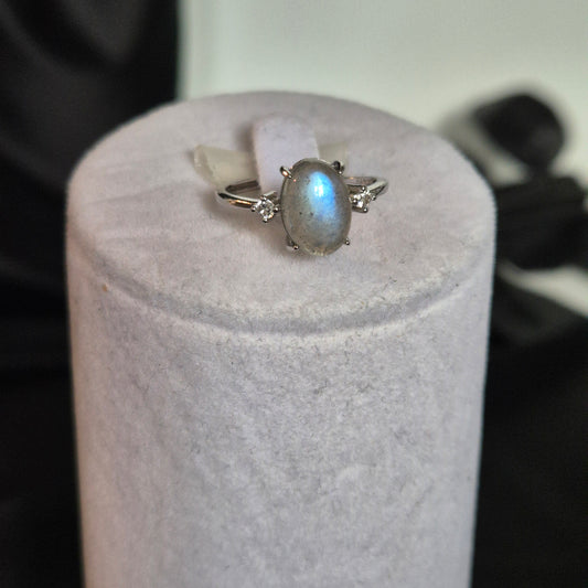 Labradorite ring 6