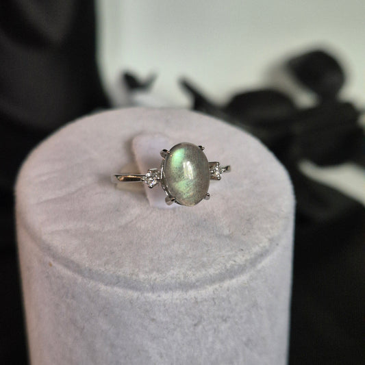 Labradorite ring 7