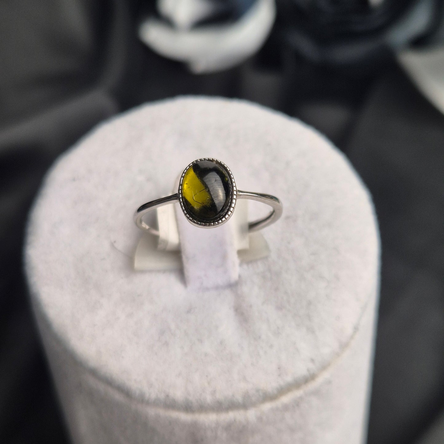 Green tourmaline ring 1