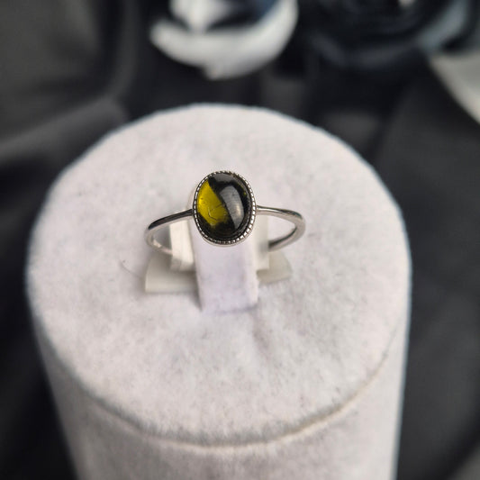 Green tourmaline ring 1