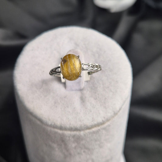 gold rutile ring 4