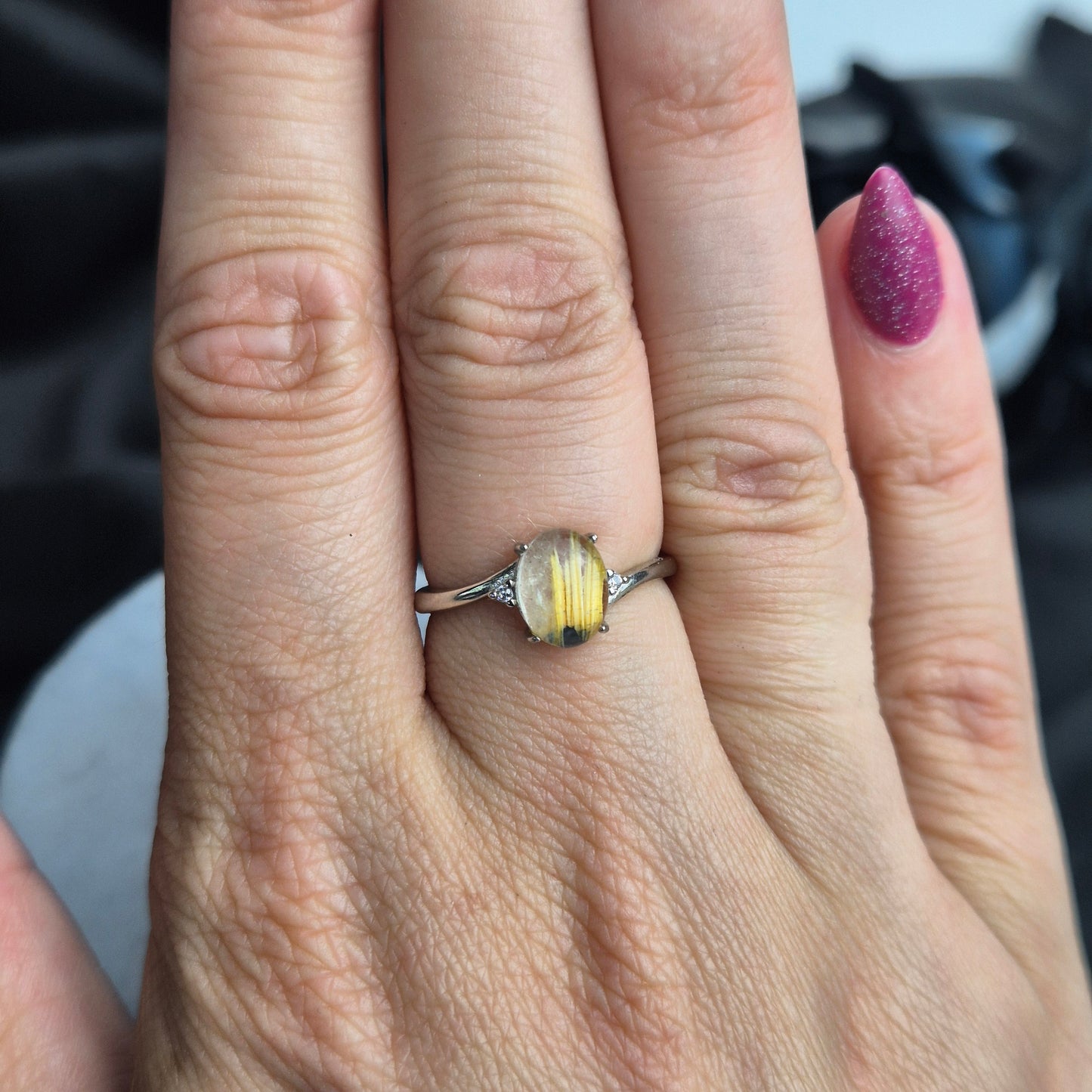 gold rutile ring 5