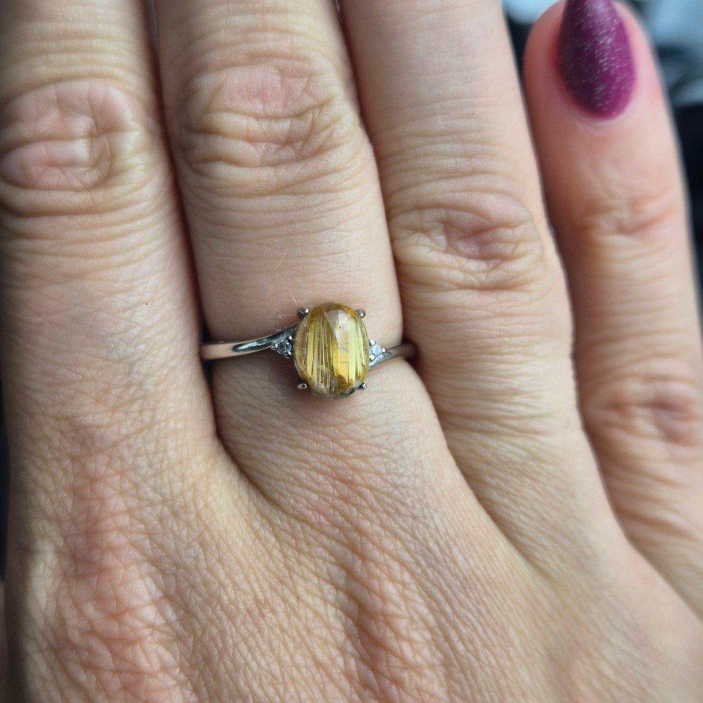 gold rutile ring 6