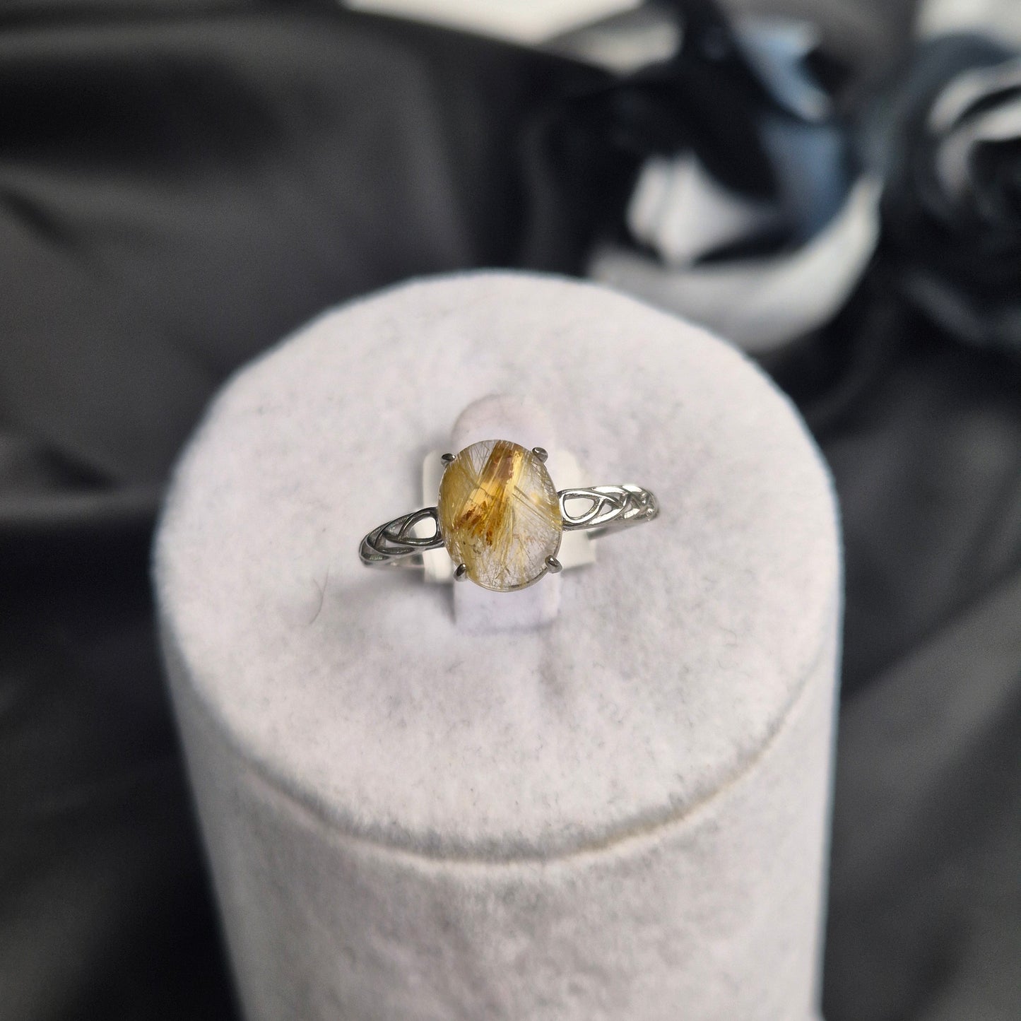 gold rutile ring 7